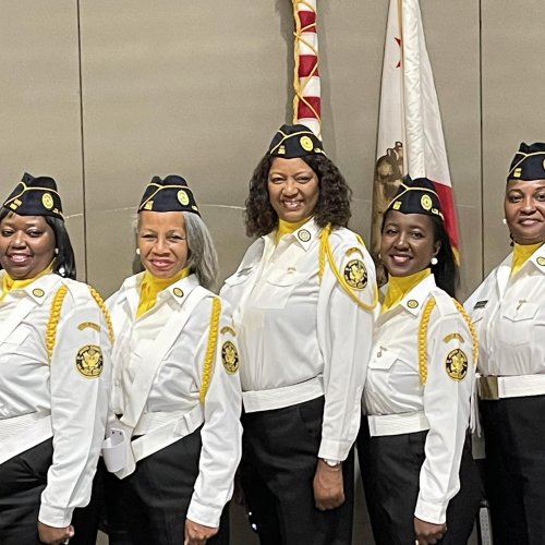 8-23-24 - 105th National Convention, New Orleans, LA - Jackie Robinson 252 Color Guard Competing at the 2024 National Convention!