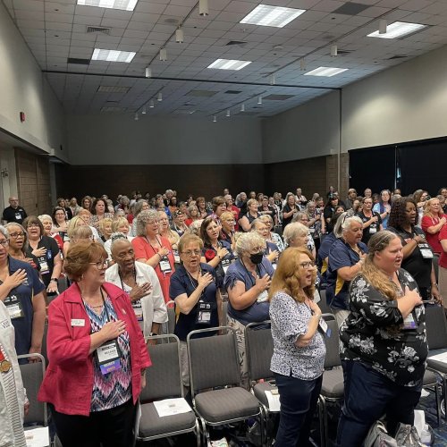 8-24-24 - 105th National Convention, New Orleans, LA - Western Divison Caucus “Be The One.” As we chant “THE WEST IS THE BEST!”