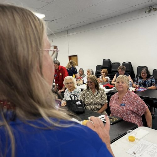 9-8-24 - District 6’s first meeting of the 24-25 year! Presided by Madame President Jennifer Turner!