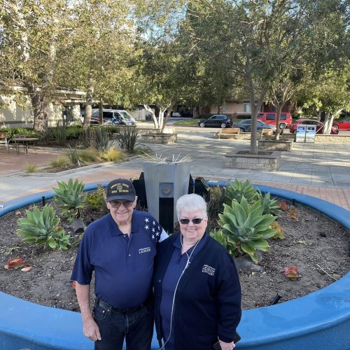 9-19-24 - Linda Hayes’ - “Lady Liberty” - Long Beach VA Visit to Cabrillo, LBVA Blind Rehab Center, Spinal Cord Injury & spectaular lunch in the garden. Photo Credits: Erika Hernández.