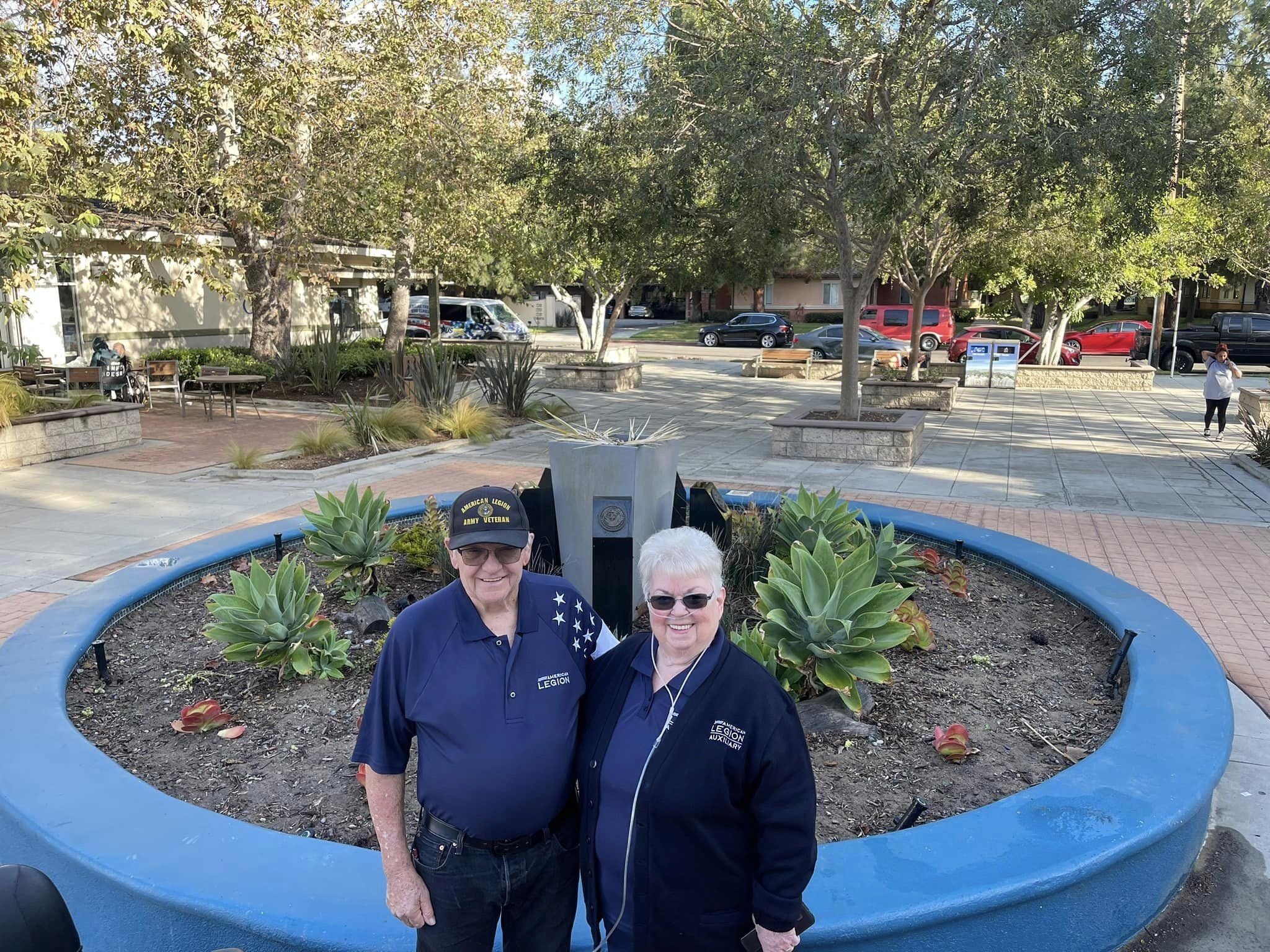 9-19-24 - Linda Hayes&rsquo; - &ldquo;Lady Liberty&rdquo; - Long Beach VA Visit to Cabrillo, LBVA Blind Rehab Center, Spinal Cord Injury &amp; spectaular lunch in the garden. Photo Credits: Erika Hern&aacute;ndez.