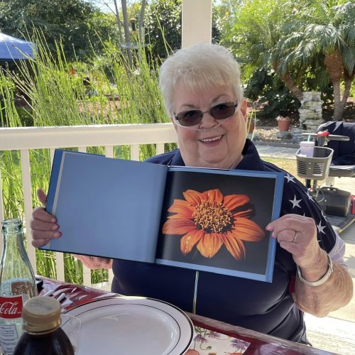 9-19-24 - Linda Hayes’ - “Lady Liberty” - Long Beach VA Visit to Cabrillo, LBVA Blind Rehab Center, Spinal Cord Injury & spectaular lunch in the garden. Photo Credits: Erika Hernández.