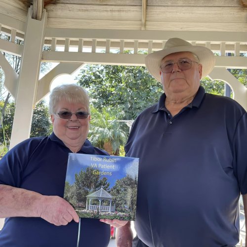 9-19-24 - Linda Hayes’ - “Lady Liberty” - Long Beach VA Visit to Cabrillo, LBVA Blind Rehab Center, Spinal Cord Injury & spectaular lunch in the garden. Photo Credits: Erika Hernández.