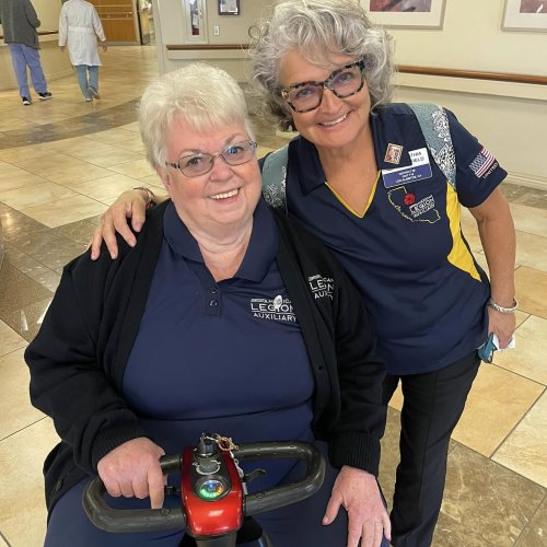 9-19-24 - Linda Hayes’ - “Lady Liberty” - Long Beach VA Visit to Cabrillo, LBVA Blind Rehab Center, Spinal Cord Injury & spectaular lunch in the garden. Photo Credits: Erika Hernández.